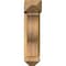 Ekena Millwork Funston Arts and Crafts Rough Sawn Bracket w/ Offset Brace, Western Red Cedar, 6"W x 16"D x 24"H BKT0604X16X24FST03RWR - alternate 4